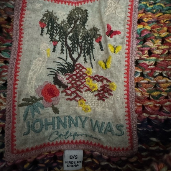 Johnny Was NAHAL Crochet Bag! Gently Used! - Picture 4 of 7
